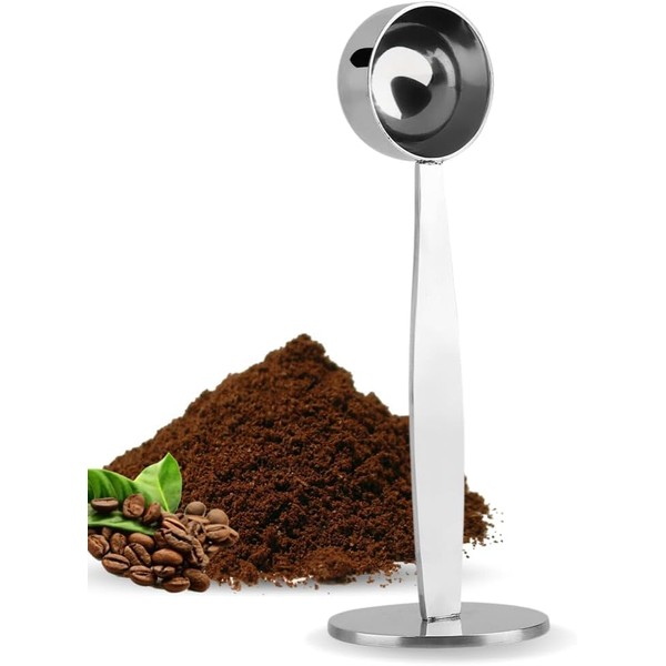 ZPSHYD Versatile 2-in-1 Stainless Steel Espresso Tamper and Coffee Measuring