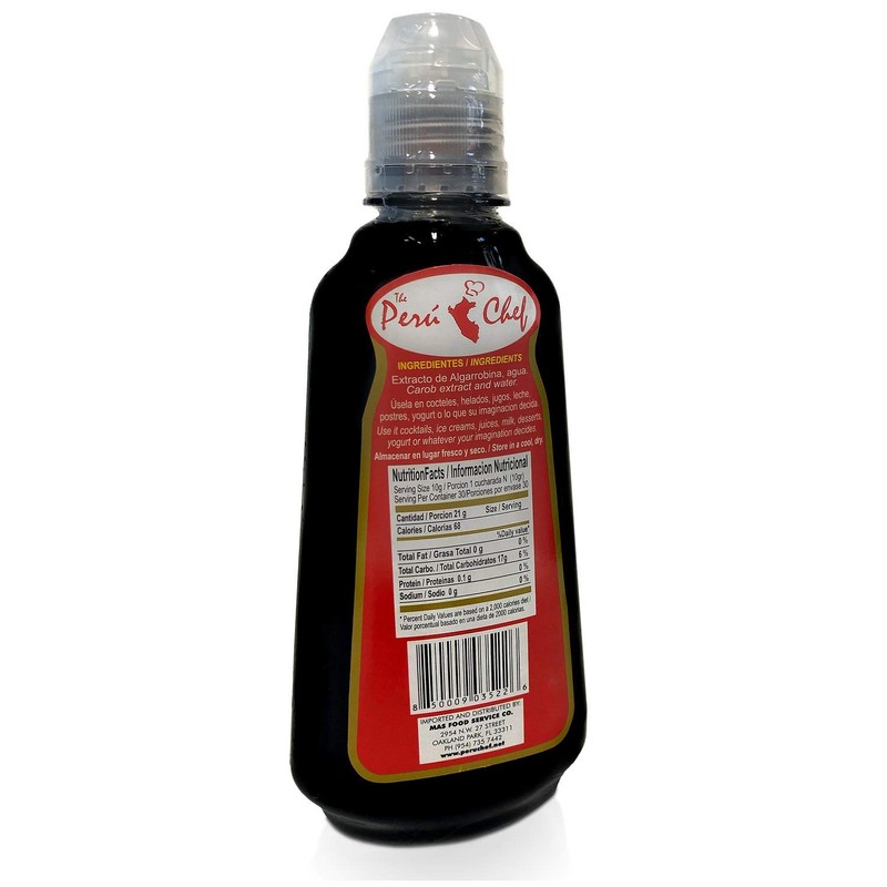 Algarrobina Peru Chef - Carob Syrup (3 Bottles 17 oz