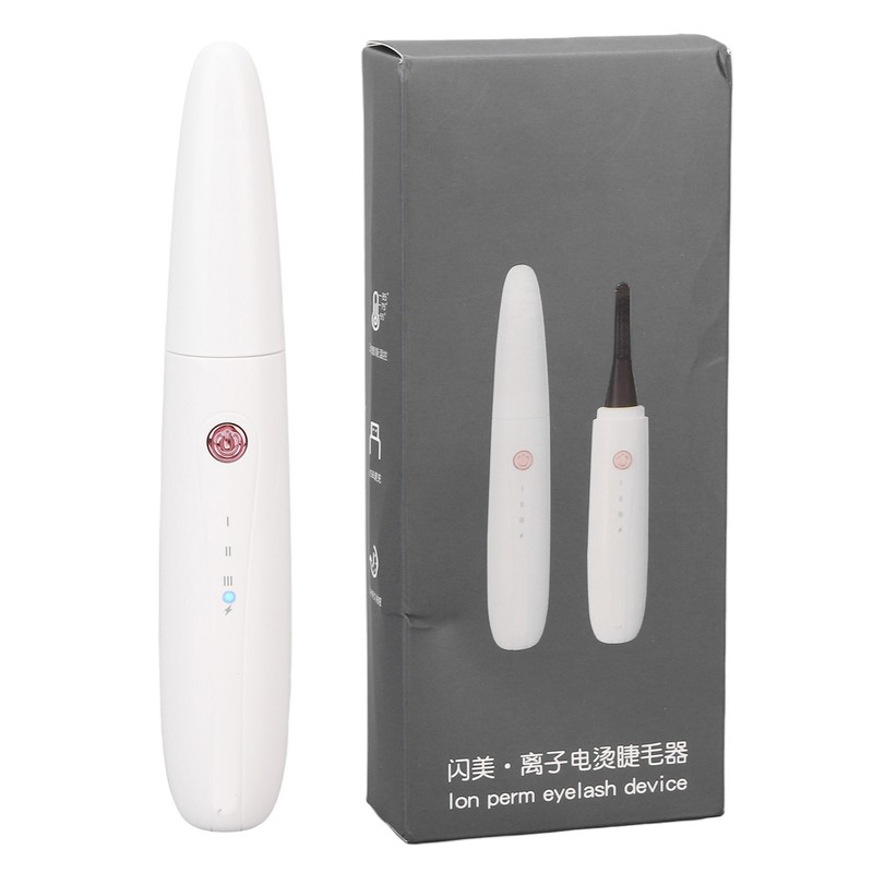 Heated Eyelash Curlers 3 Levels Temperature Long Lasting USB Rechargeable