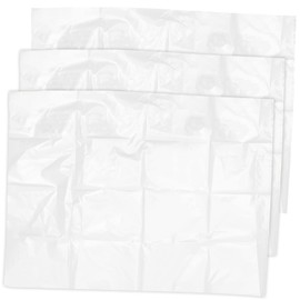 CAXUSD 3pcs Transparent Plant Protective Bag Covers for Trees Shrubs Crops Frost Easy to Store Plant