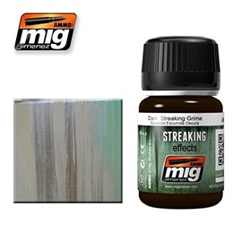 Ammo of Mig Jimenez Dark Streaking Grime Enamel Wash