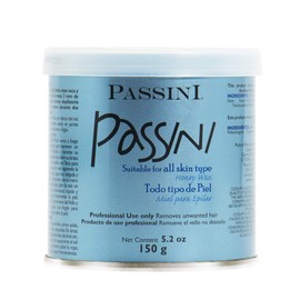 Passini Cera Depilatoria 150 Gr Miel Depilatoria para Cuerpo, Hombres y Mujeres, Piel Sensible