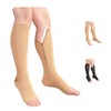 Ziperior Inside Leg Zipper 20-30 mmHg Compression Grade Calf Open