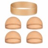 Wig Caps for Women - 5 Piece Non-Slip Silicone Grip