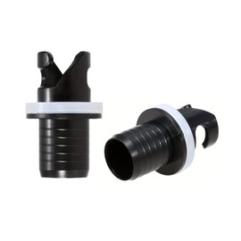 Lyivisk 2 Stück Schlauchboot Pumpe Adapter Hochwertig mit Rotierendem Design Kompatibel Mit Luftpumpe und Kompressor Ideal für SUP Pumpe und Kajak Zubehör