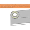 Poweka Metal Roller Blind Spares 25mm, Roller Blind Fittings Replacement