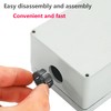Qrity 20 PCS Grommets, Cable Snap Bushing Grommets, 19mm Cable