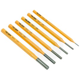 6pcs Professional Steel Vanadium Heavy Duty Nail Punch Tool Set & Case