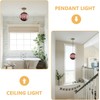 KCO Lighting Modern Globe Pendant Light Contemporary Small Gold Pendant