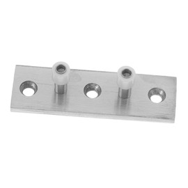 Gadpiparty Stainless Steel Sliding Door Stopper with Precision Slot Design for Barn and Closet Doors Installation Floor Guide for Home Use