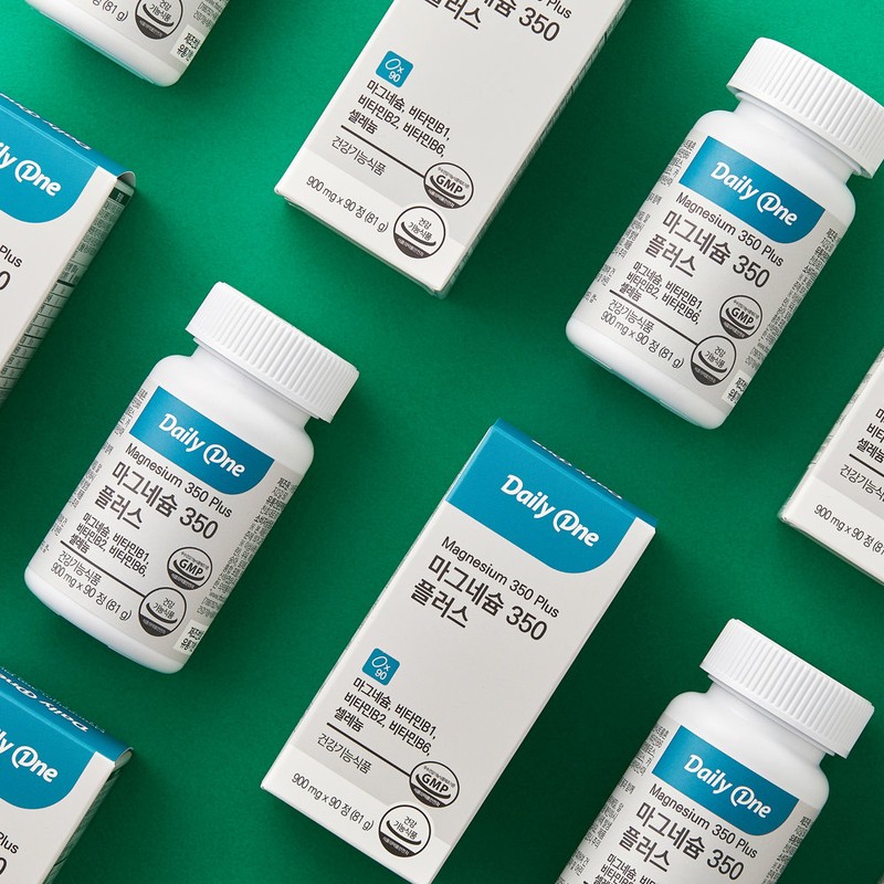 Daily One Magnesium 350 Plus 81g, 90 tablets x 2