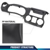 PIT66 Dash Instrument Cluster Trim Panel Bezel Compatible with 2011