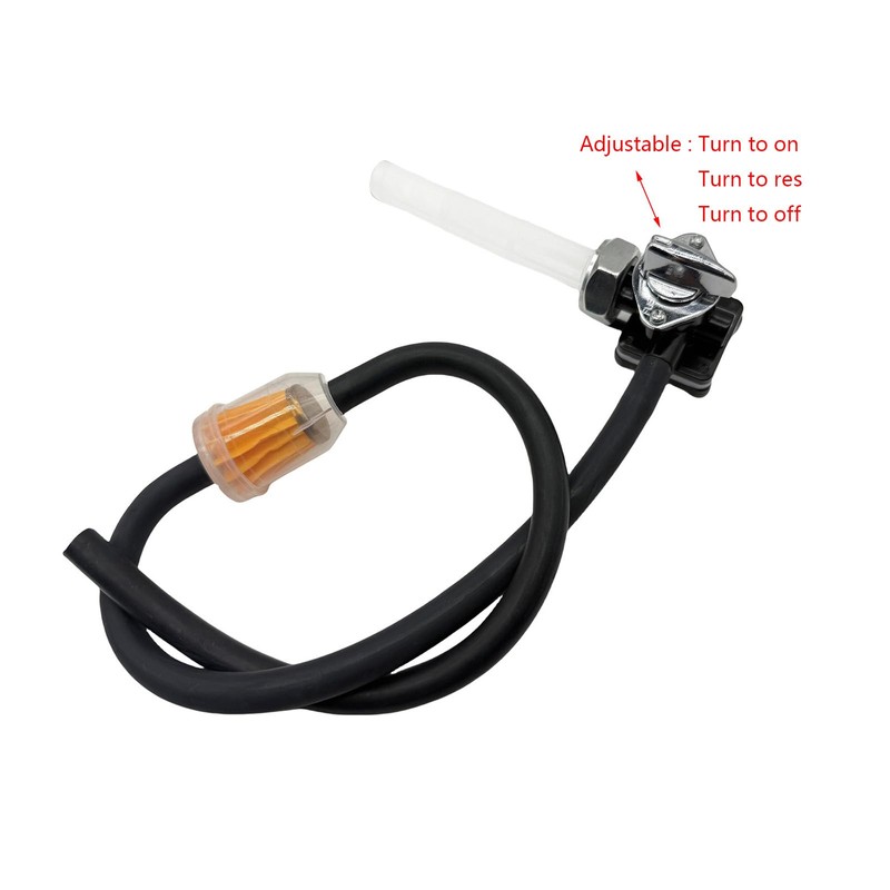 SPNUVR Fuel Valve Petcock with Male Thread Compatible with Motorcycle