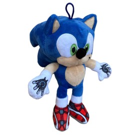 CARTOON Sonic Prime Igel Überschall-Plüschtier, weich, Spielzeug für Kinder (20 cm)