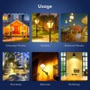 Xtricity 13-Watt CFL Light Bulbs Yellow T2 CFL Color Spiral