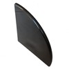 GEOONA 9 Inch Black Marble Corner Shower Shelf for Bathroom,