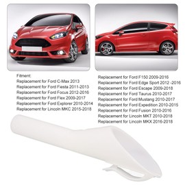 Aramox Emergency Fuel Filler Funnel, Emergency Fuel Filler Funnel Capless Fuel Filling Spout Adapter Funnel Replacement for Ford C Max Fiesta Focus Mkc Mkt Mkx Mkz