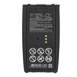Harovi Battery for H'arris P5400,P5300,P5350,P5370,P5450,P5470,P5500,P5550,Compatible Part NO:BT-023406-003,BT-023406-005,MAEV-PA2U,BT-023436-001,BT-023406-004,DP-PA2A (2900mAh/21.46Wh)