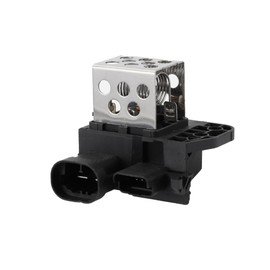 Partuto HVAC Blower Motor Resistor No.9673999880 Heater Blower Resistor for Citroen Berlingo for Citroen C1 for Citroen C4 Metal ABS Black