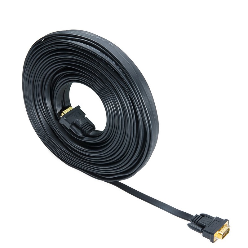 DTECH 15m D-Sub 15pin Male to D-Sub 15pin Male to