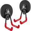 POPPSTAR 2 Magnetic Garage Hooks (Round Ø 88 mm, Pulling