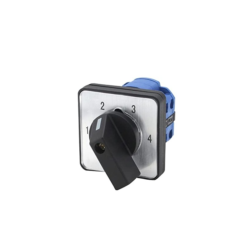 TOP-VIGOR Universal Rotary Cam Selector,Changeover Switch,Changeover Selector Switch LW26-20 6E1111/2