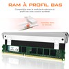 EZDIY-FAB 5V ARGB RAM Cooler DDR Heatsink for DIY PC