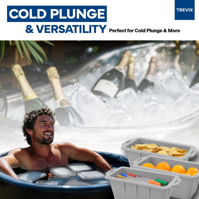 XL Ice Block Mold for Cold Plunge (2 PCS) -
