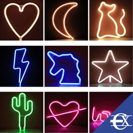 EUROXANTY Flexible LED Strip Neon | LED Strip for Installation | with Power Supply | LED Strip Light | LED Strip Kitchen | Neon Flexible Indoor | 5 Metres | White