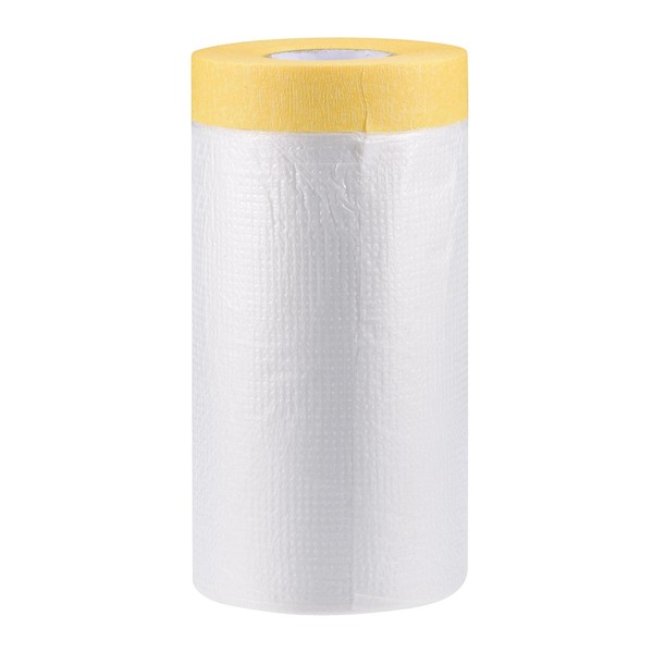 uxcell Pre-Taped Masking Film, 35.4 in x 75 Ft, Plastic