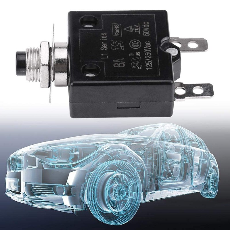 Aramox Thermal Switch Reset, Current Overload Protection Device Circuit Breaker