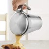 VonShef Gravy Boat with Lid, Extra Large 1 Litre Stainless