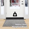 Comfyanno 36” Weighted Under Door Draft Stopper, Fits Front, Bedroom,