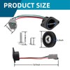 GFHUREB Golf Cart Speed Sensor (High Speed ​​Magnet), for Club