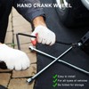 Folding Steel Car Rocker - Car Jack Hand Crank Accessories-