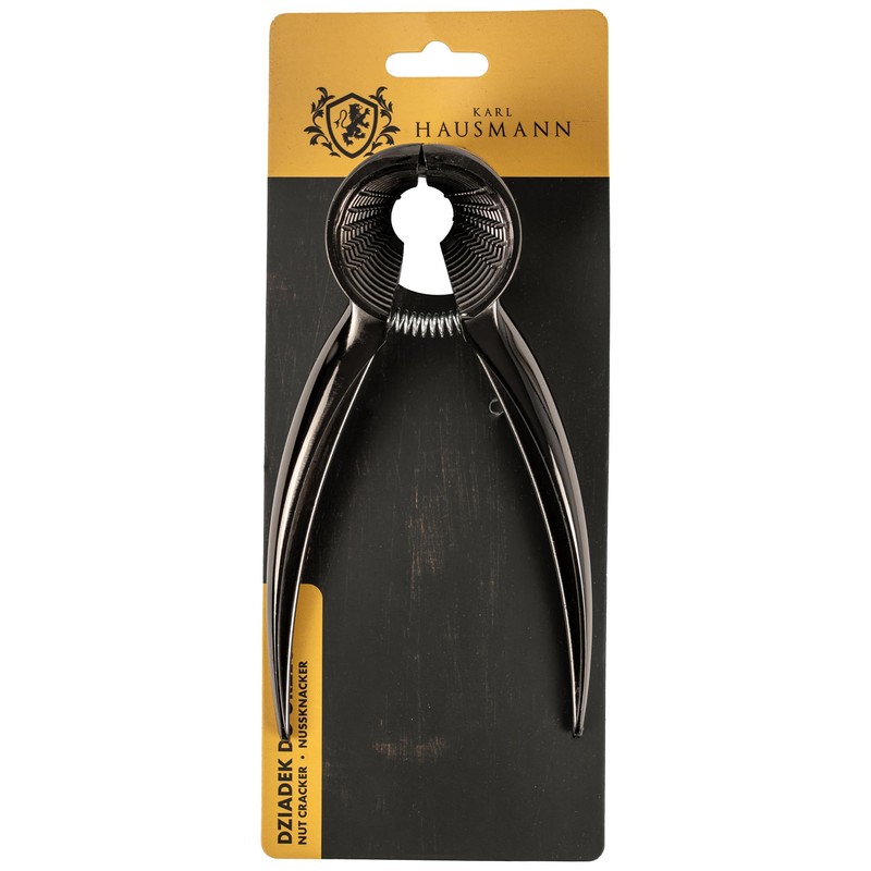 KARL HAUSMANN Stainless Steel Nutcracker, Nut Cracker with Ergonomic Handle,