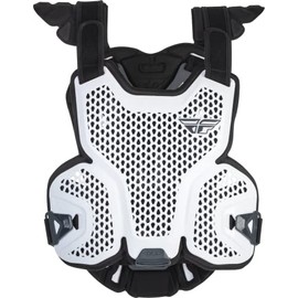 Fly Racing 2023 Adult CE Revel Lite Roost Guard (White, Large/X-Large)