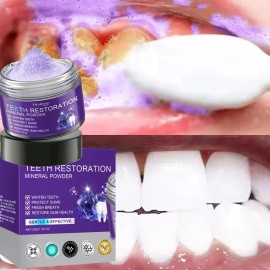 Unbranded Dental Restoration Mineral Powder, Mineral Tooth Powder, Teeth Whitening-2025
