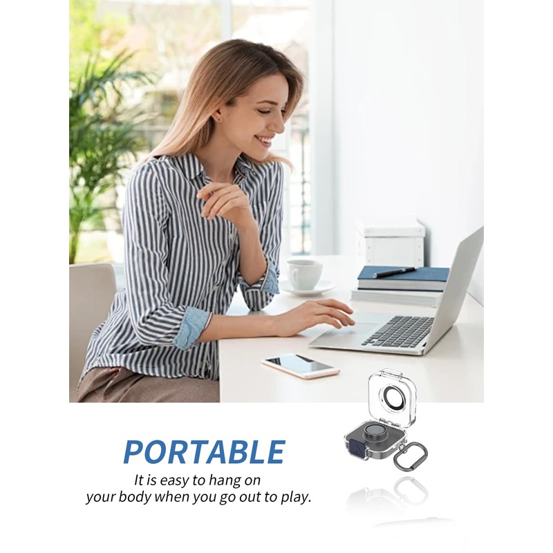 yystao Case for Oura Ring Gen4 Charger, Protective Hard Case