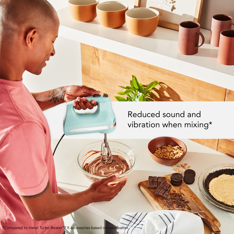 KitchenAid 6 Speed Hand Mixer with Flex Edge Beaters -