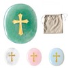 FXNX 4-Piece Set Worry Stones for Anxiety As Worry Stones