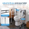 Eazy Advance Toilet Frame for Elderly & Disabled, Height Adjustable