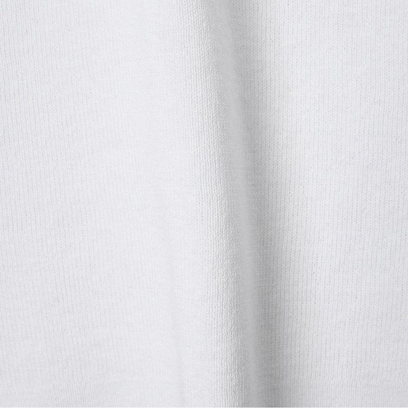 JAJU [JAJU] Women's Collar Short-Sleeve Knit_White