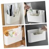 Gatuida 1Set Hanging Storage Basket Wall Mounted Compartment Organizer Box