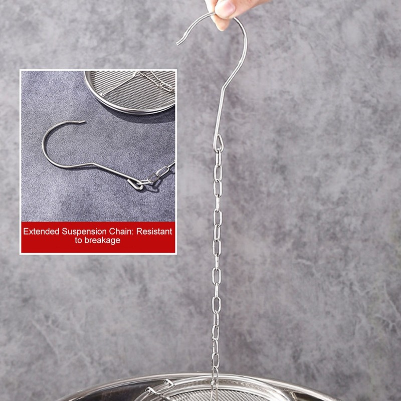 Stainless Steel Spice Seasoning Strainer Spice Filter Tea Strainer with