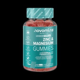 Novomins Zinc, Magnesium & Vitamin B6 60 Gummies