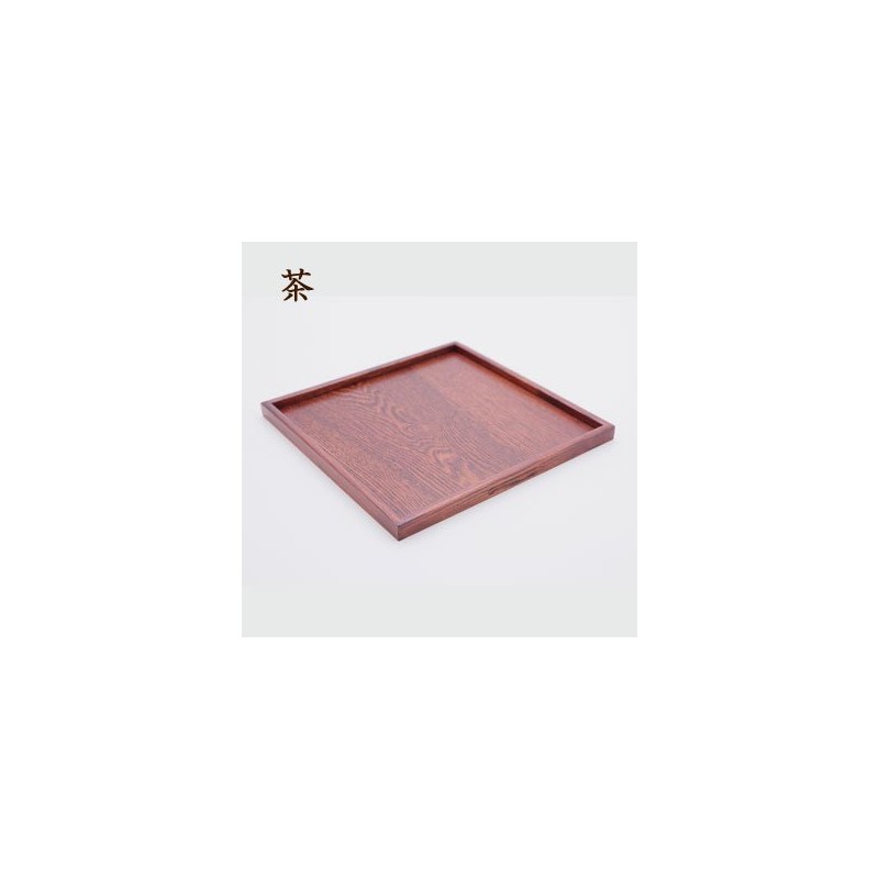 Tray Wooden Square Tray Approx. 11.8 x 11.8 inches (30