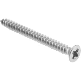 NOTRICKT STS-006 M3x30 Cross Hole Countersunk Tapping Screws Stainless Steel, For Wood, Thin Steel, Hardboard, Asbestos [Pack of 20]