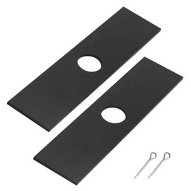 2 Pack Universal Edger Blades 8" X 2" (1" Center Hole) Compatible with Echo, Ryobi, Maruyama, Husqvarna, Stihl, Stick Edger, Universal Edger Blades fit for Most Edger