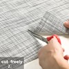LRartdeco Modern Table Runner Grey White Table Runner Washable Heat-Insulated